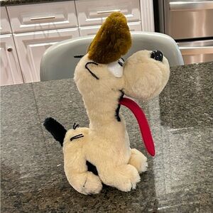 Odie NWT 80s Garfield 1983 Dakin and Co. Stuffed Animal Plush Toy Collectible